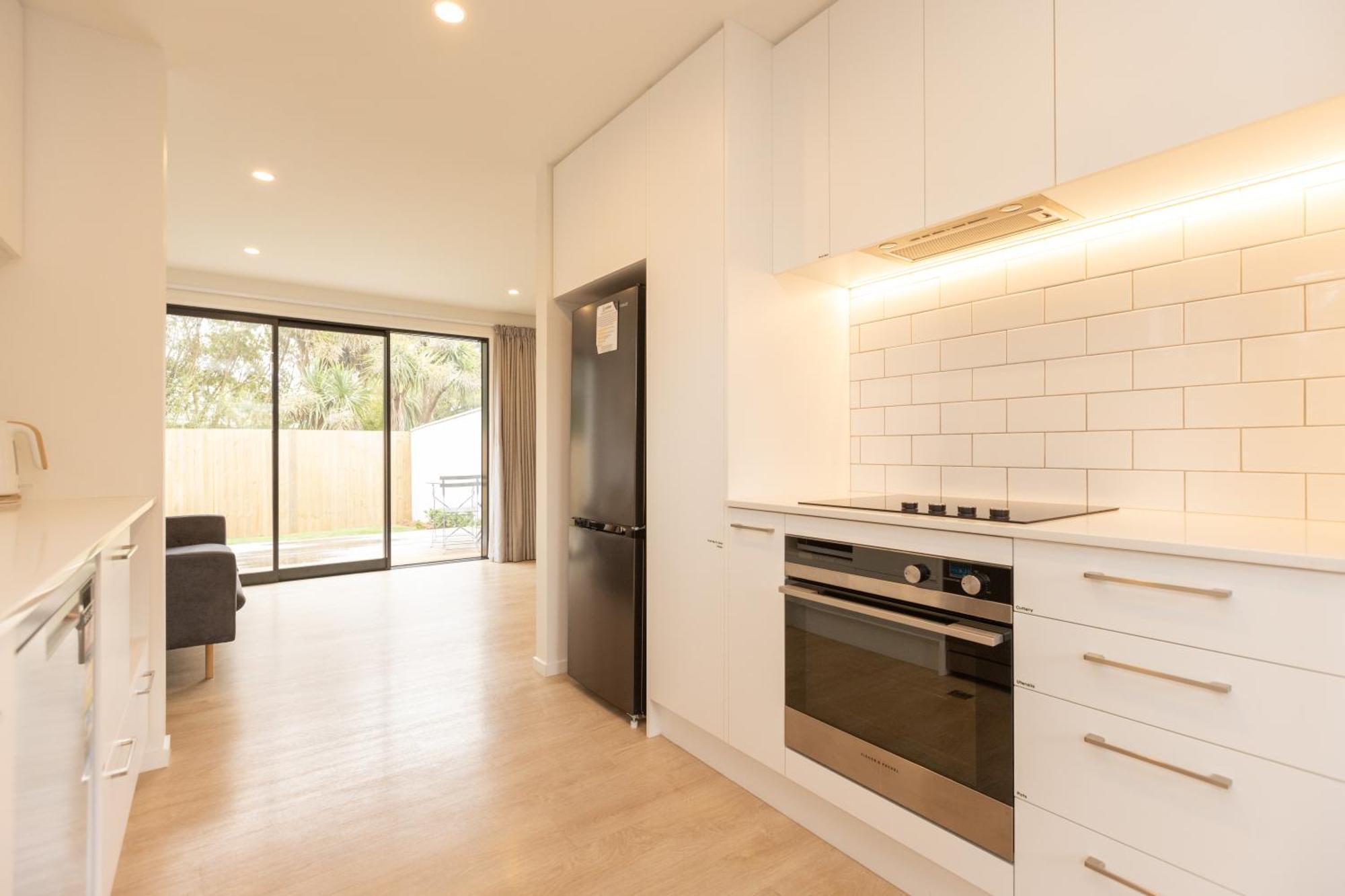 Addington Soho Two Bedroom Townhouse クライストチャーチ エクステリア 写真